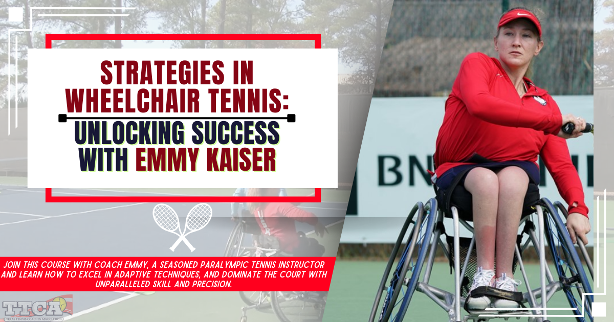 Adaptive Strategies in Wheelchair Tennis