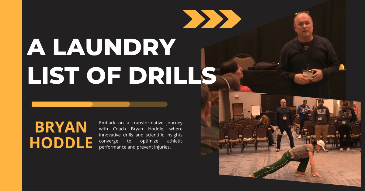 A Laundry List of Drills by Bryan Hoddle