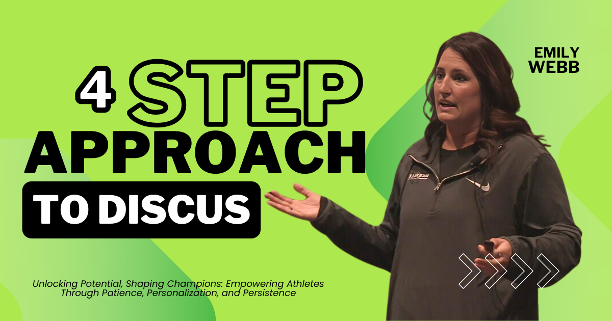 4 Step Approach to Discus with Emily Webb