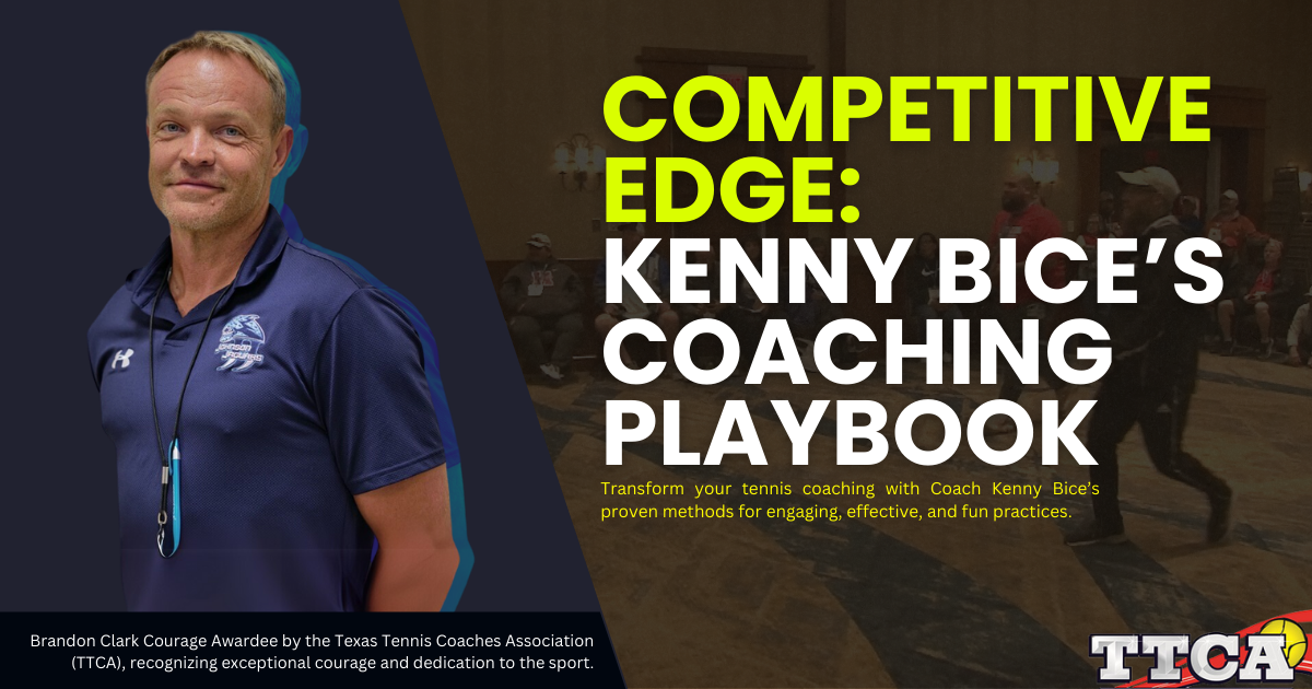 Competitive Edge: Kenny Bice`s Coaching Playbook 