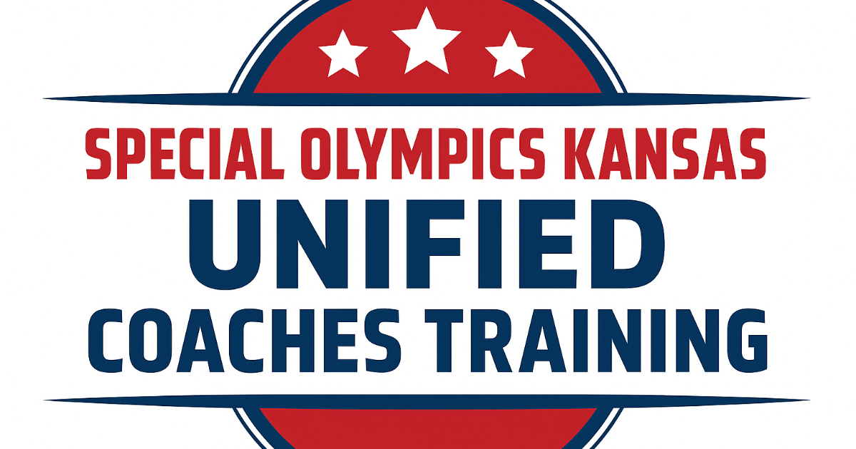 Special Olympics Kansas Unified Basketball Coaches Training 