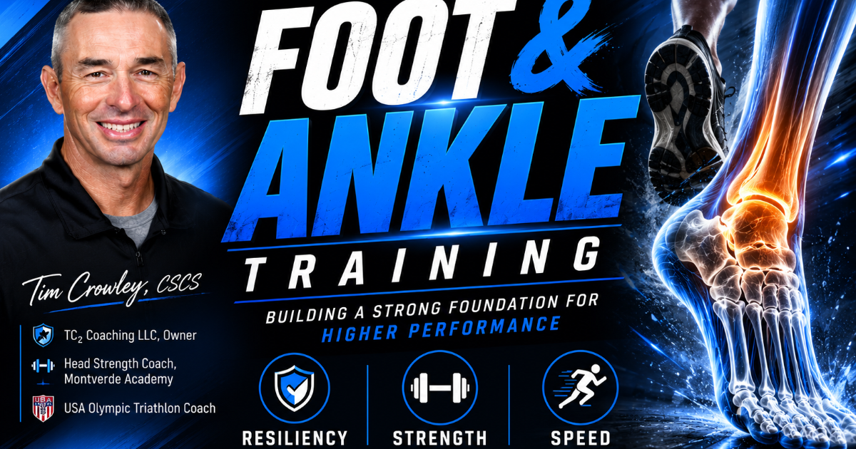 Training The Foot and Ankle-Building Resiliency, Strength and Speed